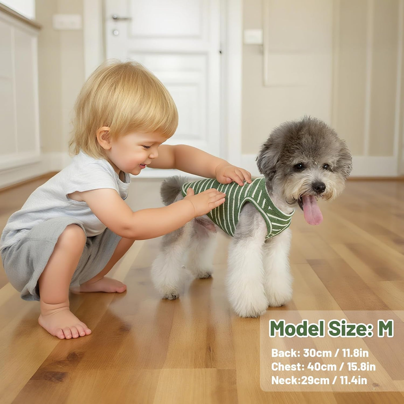 Coohams Lightweight Waffle Knit Dog Shirts - Breathable for Small Breeds
