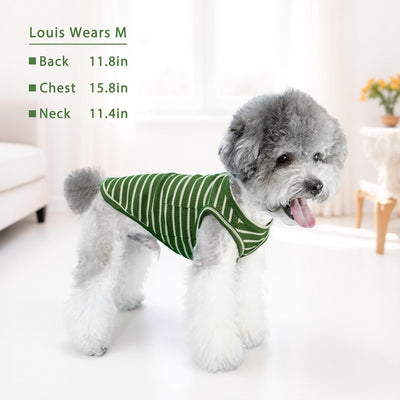 Coohams Lightweight Waffle Knit Dog Shirts - Breathable for Small Breeds