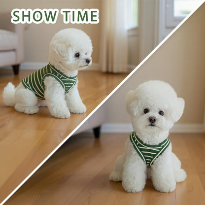 Coohams Lightweight Waffle Knit Dog Shirts - Breathable for Small Breeds